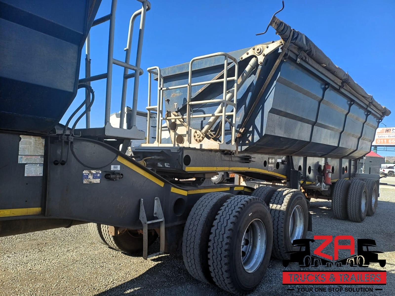 2021 AFRIT 40 CUBE SIDE TIPPER TRAILER #53208
